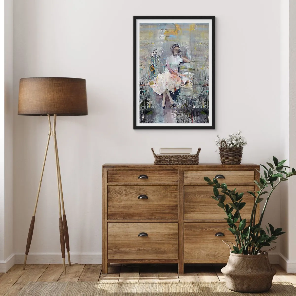 Affisch i svart ram - Klassisk och modern - 61x91 cm