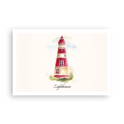 Affisch - Det är alltid något väder - 91x61 cm