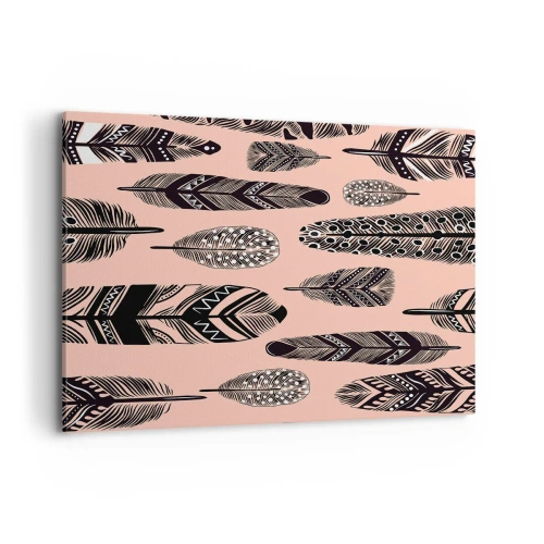 Canvastavla - Bild på duk - Indiansk middag - 120x80 cm