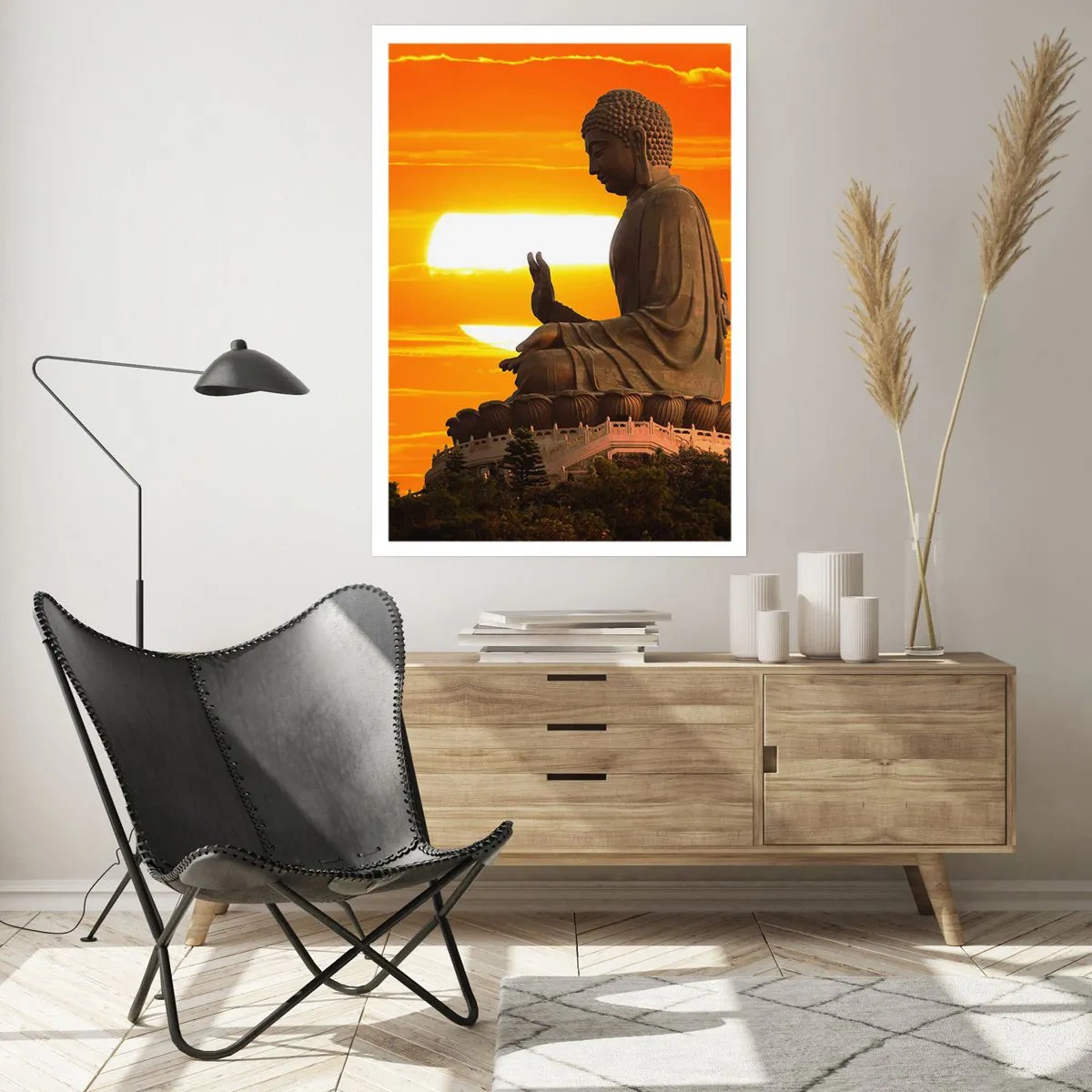 Affisch - Utan rädsla för världen - 61x91 cm