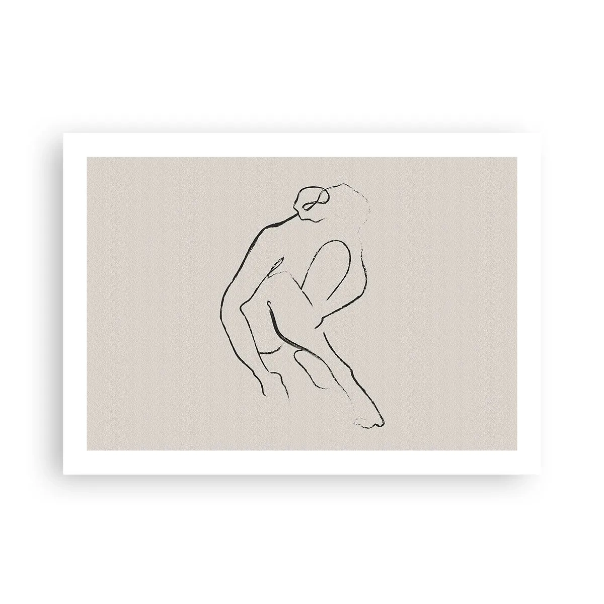 Affisch - Intim skiss - 70x50 cm