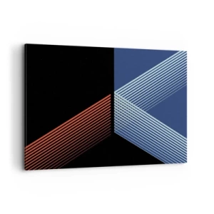 Canvastavla - Bild på duk - Enkel historia - 120x80 cm