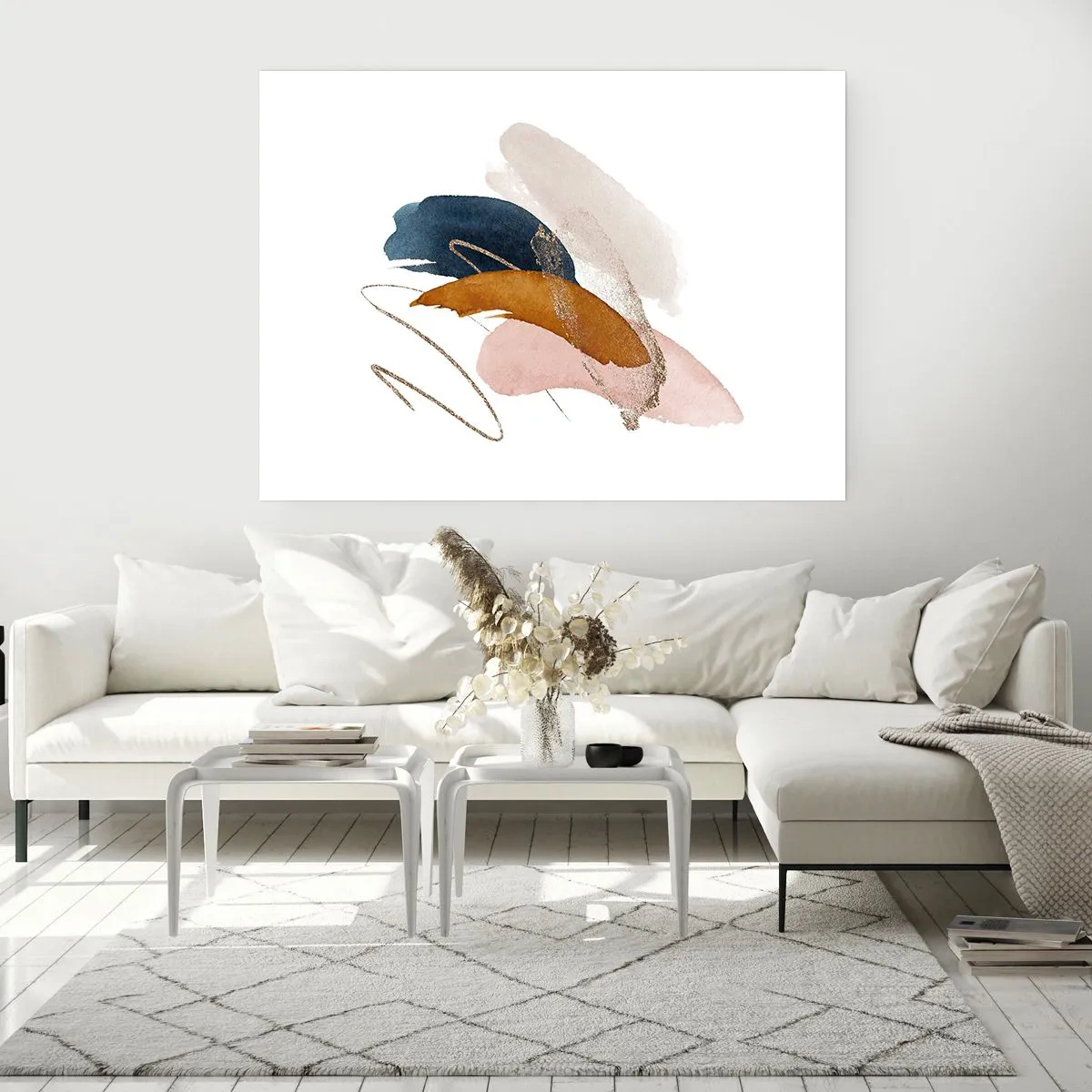 Affisch - Bevingad komposition - 70x50 cm