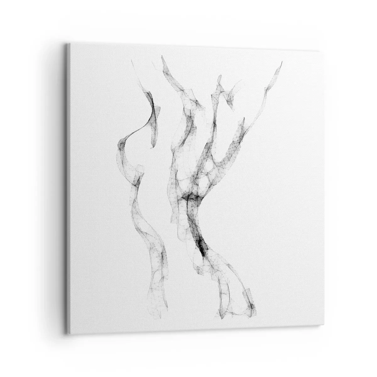 Canvastavla - Bild på duk - Vacker och stark - 50x50 cm