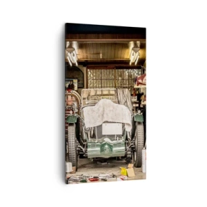 Canvastavla - Bild på duk - Tillbaka till det förflutna - 45x80 cm