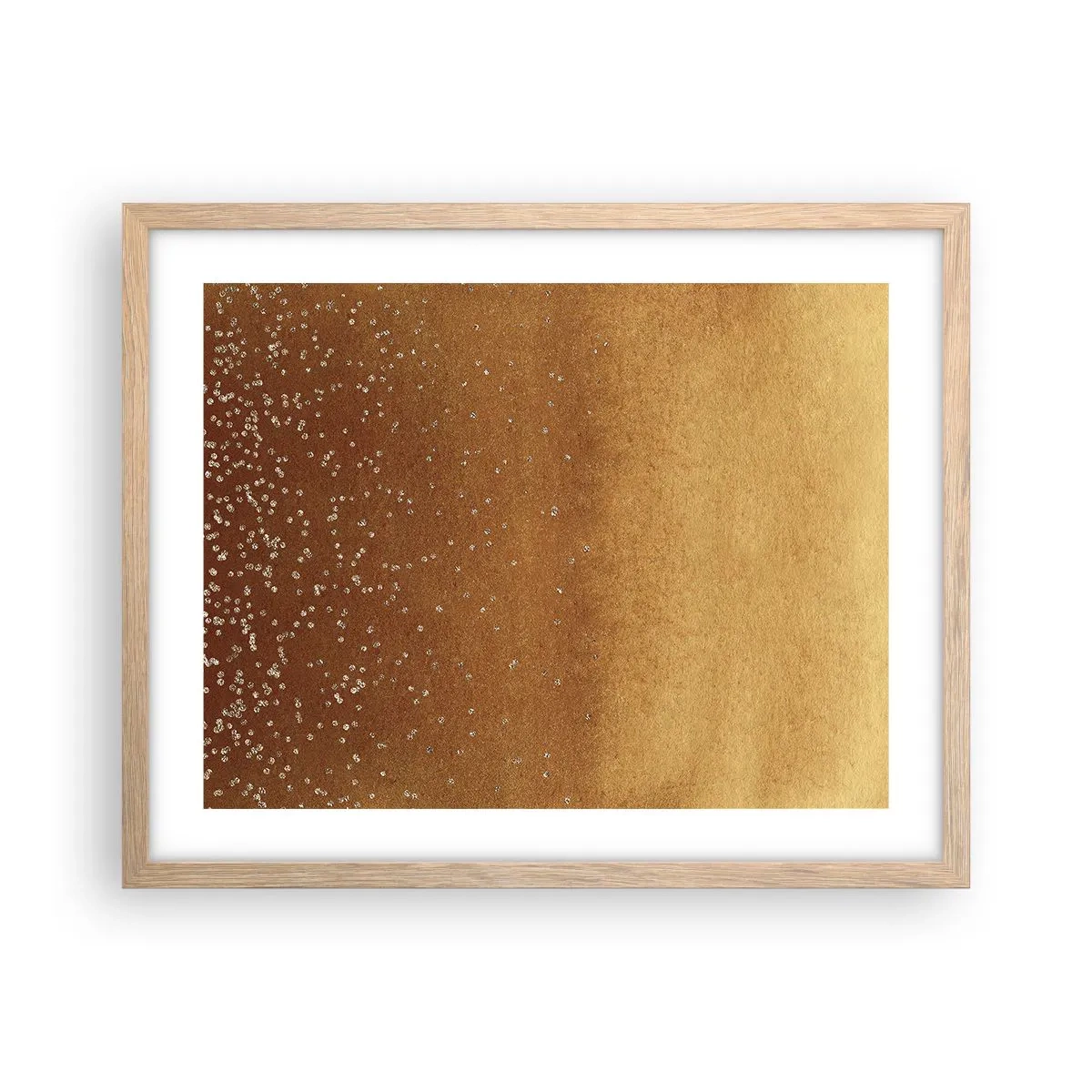 Affisch i ram av ljusek - Ljusets födsel - 50x40 cm