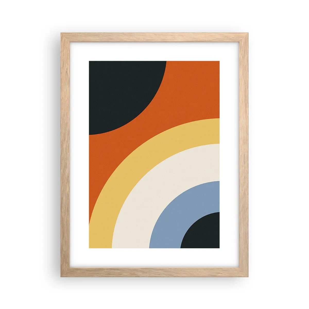 Affisch i ram av ljusek - Mot varandra - 30x40 cm