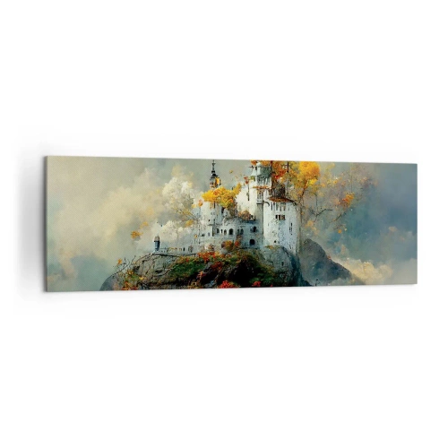 Canvastavla - Bild på duk - Början på en romantisk historia - 160x50 cm
