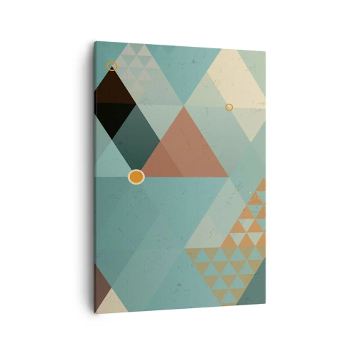 Canvastavla - Bild på duk - Mångfaldens enighet, enighetens mångfald - 50x70 cm