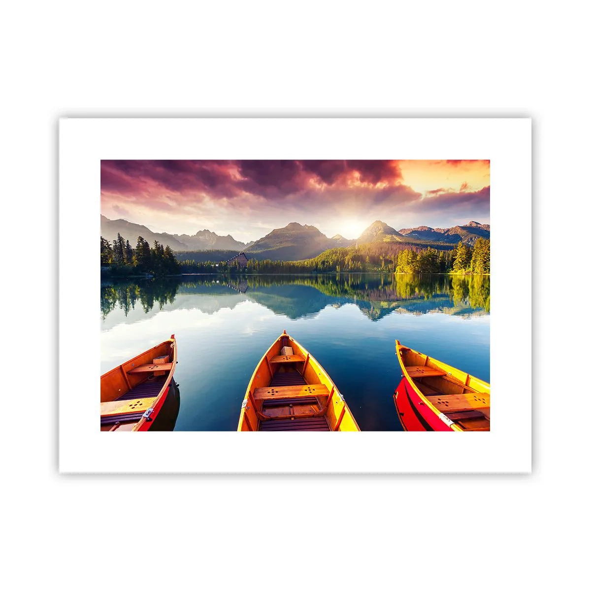 Affisch - Ingenting mot naturen - 40x30 cm