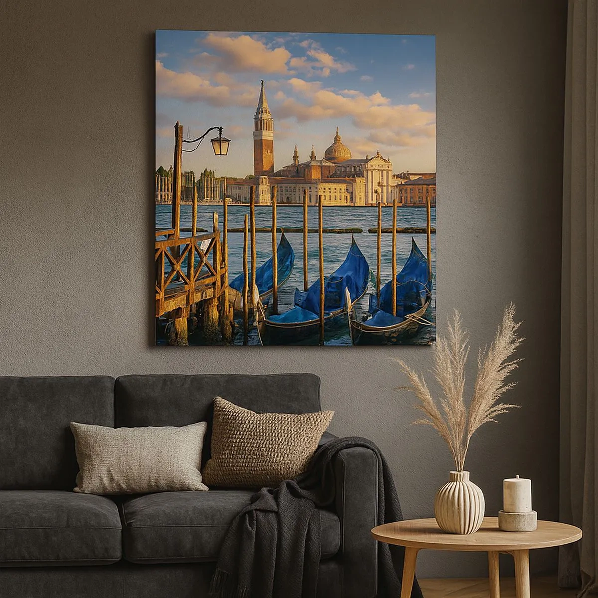 Canvastavla - Bild på duk - Naturens tempel - 30x30 cm