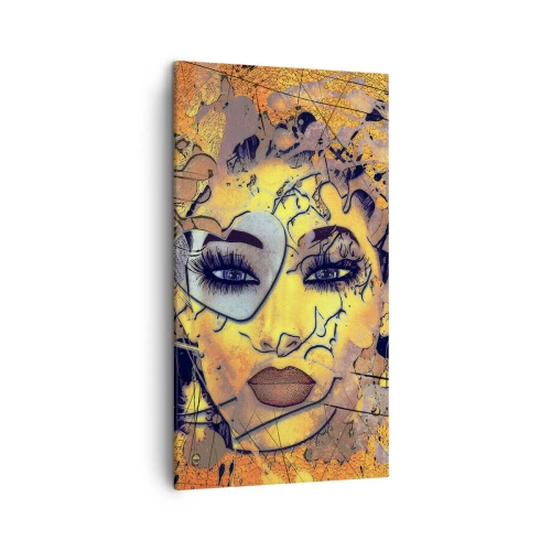 Canvastavla - Bild på duk - Solig skönhet - 45x80 cm