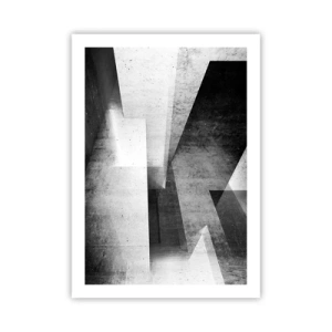 Affisch - Rummets struktur - 50x70 cm