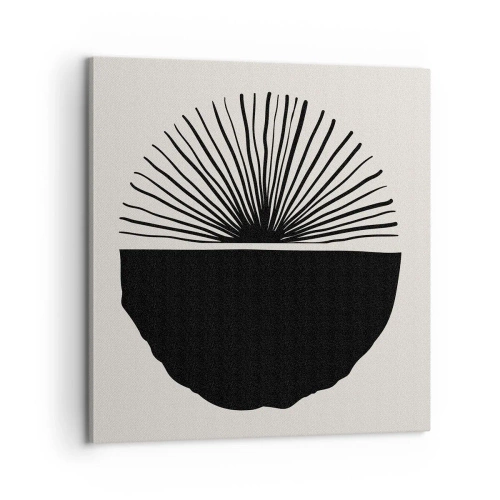 Canvastavla - Bild på duk - En rad olika möjligheter - 60x60 cm