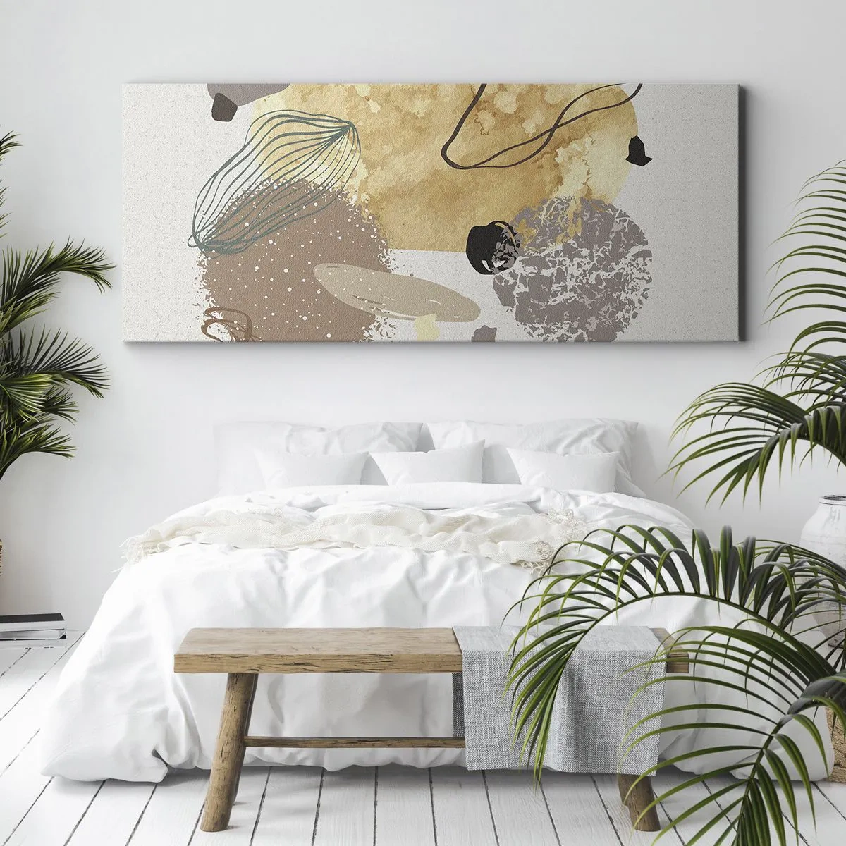 Canvastavla - Bild på duk - Olika former - 100x40 cm