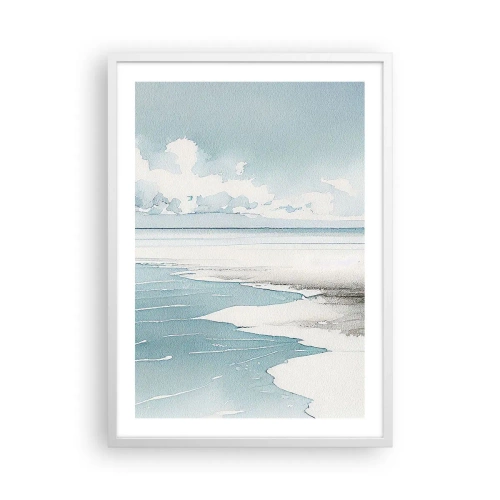 Affisch i vit ram - Milt tidvatten - 50x70 cm