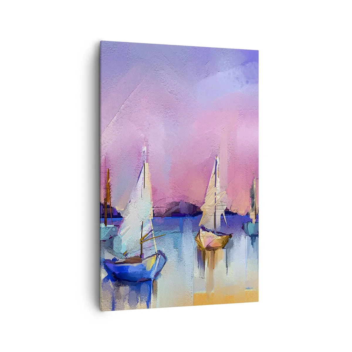 Canvastavla - Bild på duk - Riktning: öppet vatten - 80x120 cm