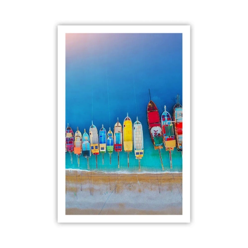 Affisch - Ur fågelperspektivet - 61x91 cm