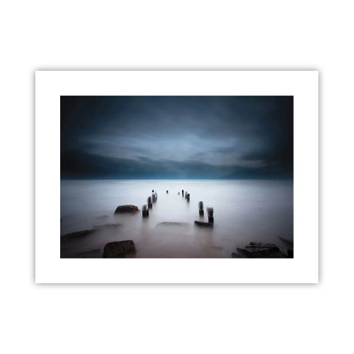 Affisch - Fundersam sjö - 40x30 cm