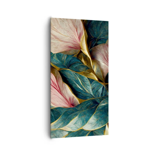Canvastavla - Bild på duk - Naturlig elegans och stil - 65x120 cm