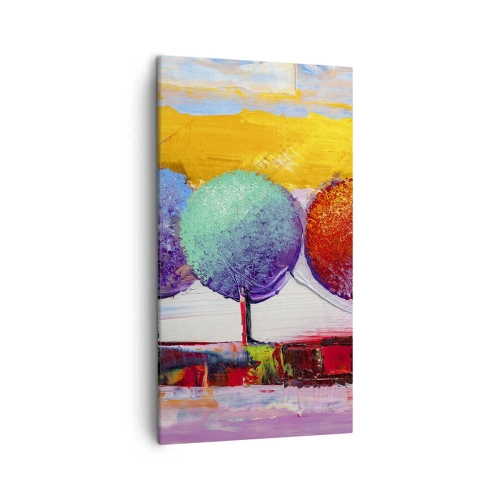 Canvastavla - Bild på duk - Tredje gången gillt - 45x80 cm
