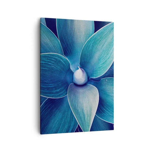 Canvastavla - Bild på duk - Blått från himlen - 50x70 cm