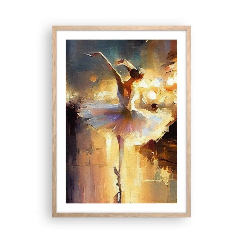 Affisch i ram av ljusek - Ett mirakel på gatan - 50x70 cm