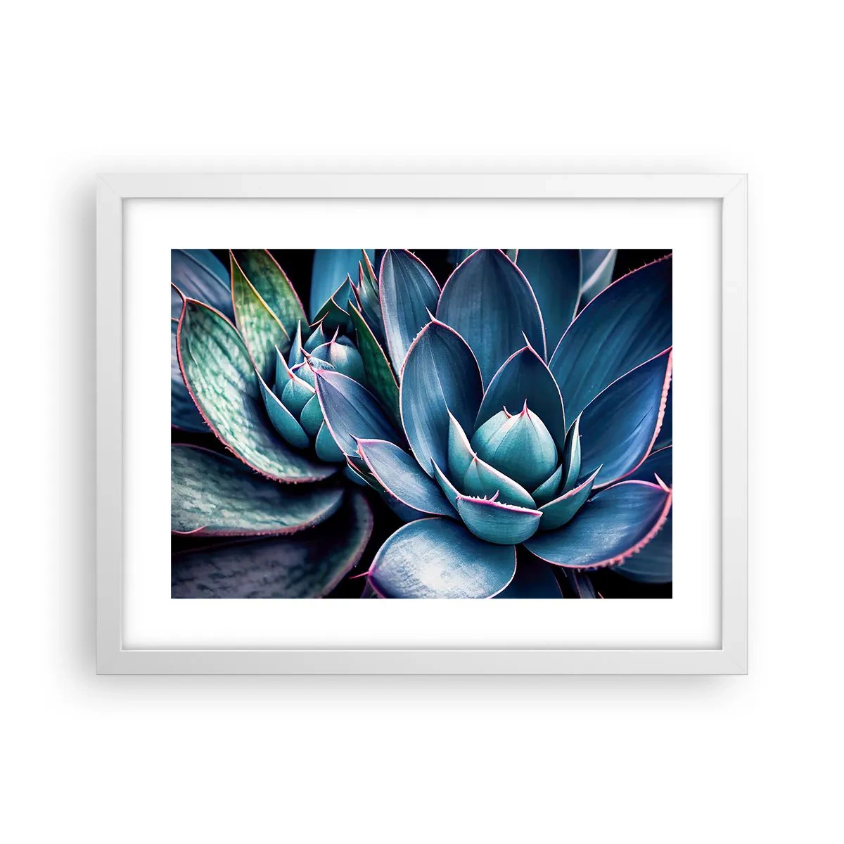 Affisch i vit ram - Vital kraft - 40x30 cm