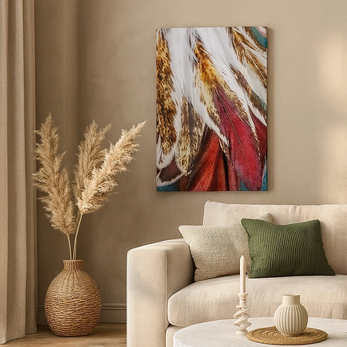 Canvastavla - Bild på duk - flyghemligheter - 50x70 cm