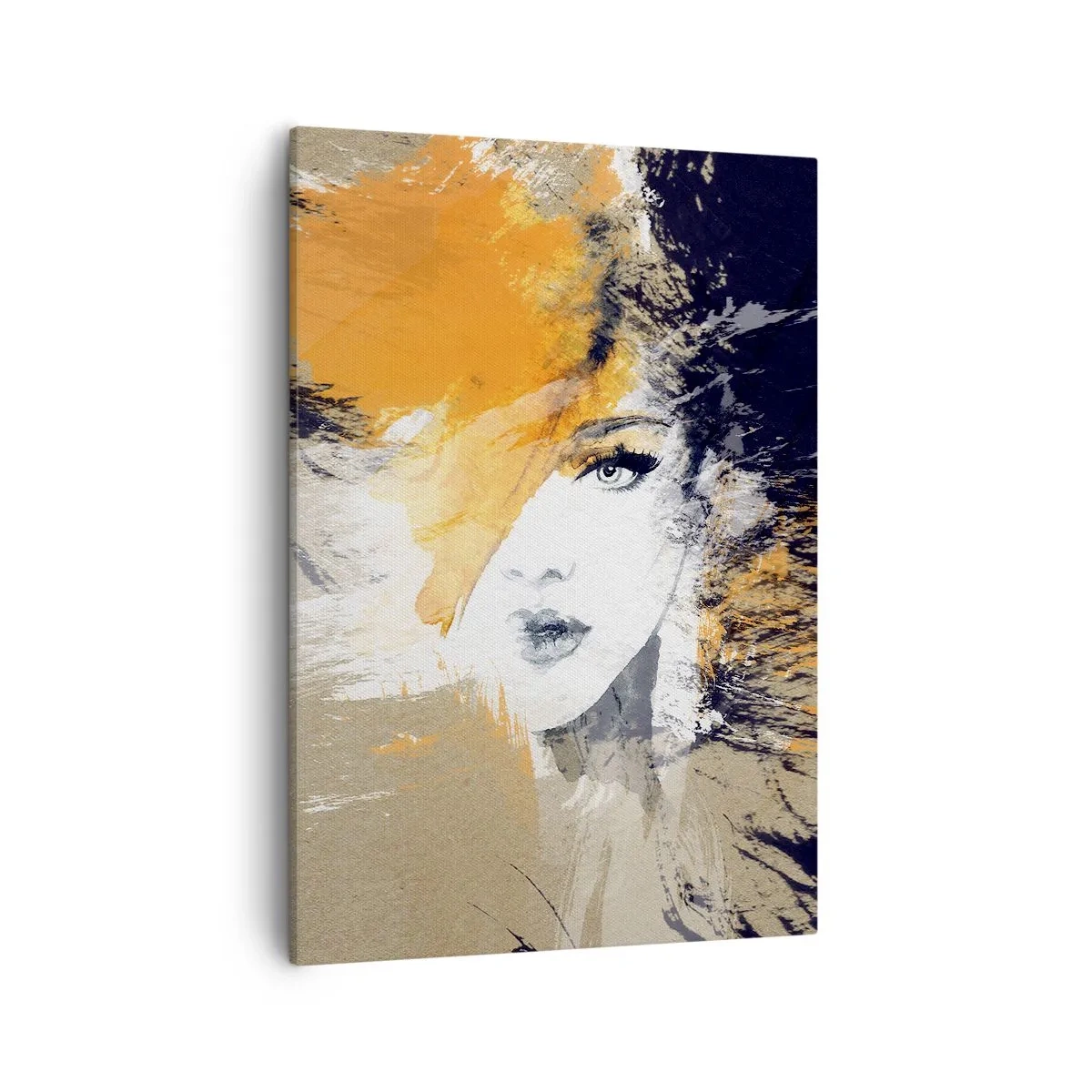 Canvastavla - Bild på duk - Och så blir det ljus - 50x70 cm