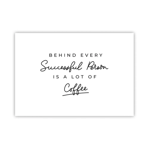 Affisch - Framgångens hemlighet - 100x70 cm