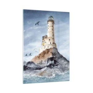 Glastavla - Bild på glas - Oövervinnelig - 50x70 cm