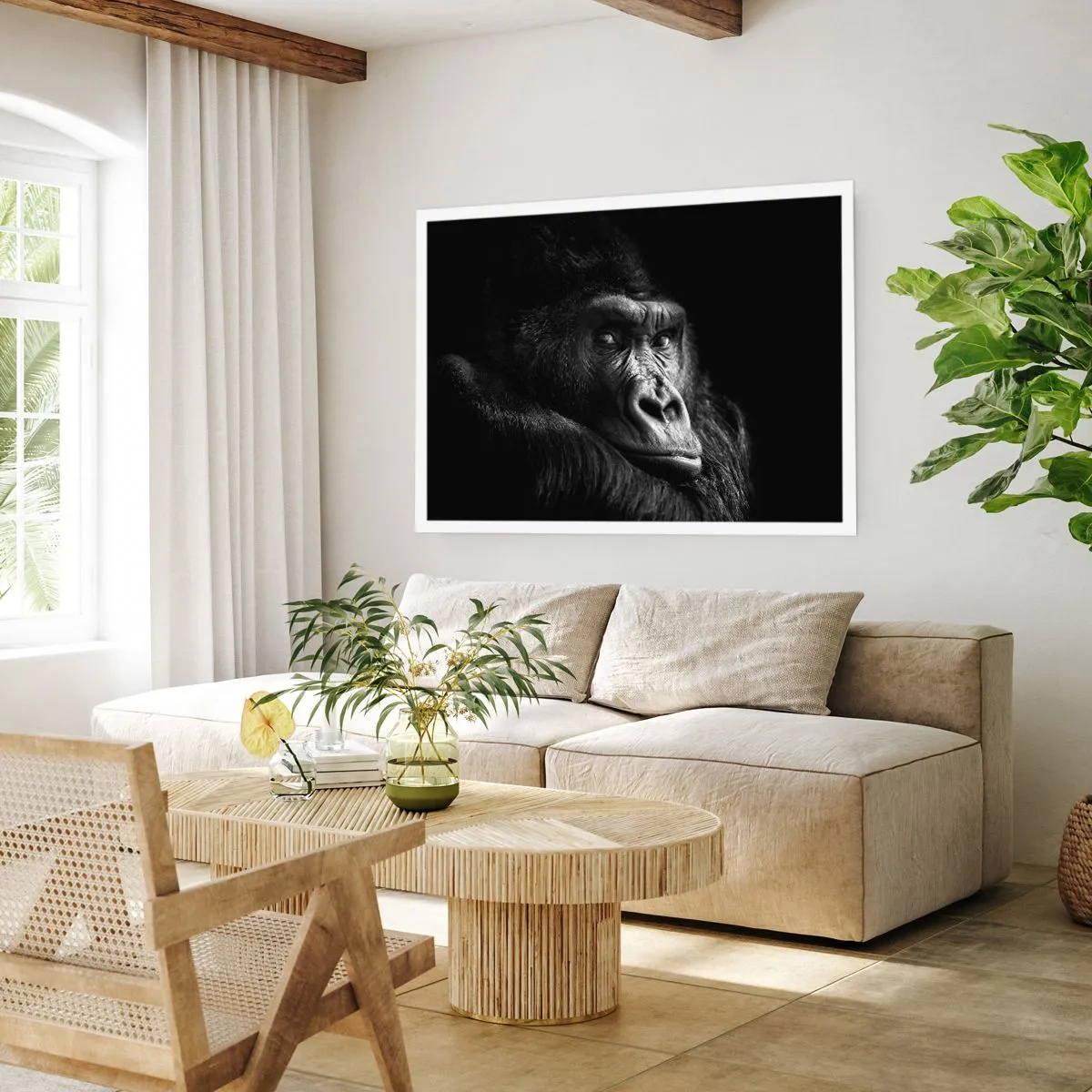 Affisch - Varför glor du? - 50x40 cm