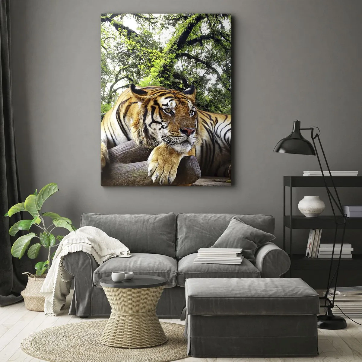 Canvastavla - Bild på duk - Med vänlig hälsning - 50x70 cm