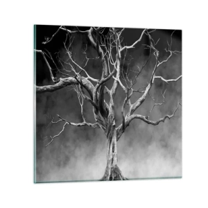 Glastavla - Bild på glas - Ursprungligt och heligt - 40x40 cm