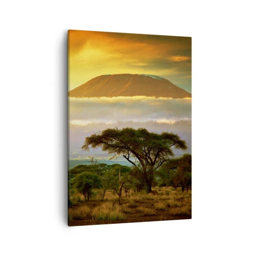 Canvastavla - Bild på duk - Resenärens dröm - 50x70 cm