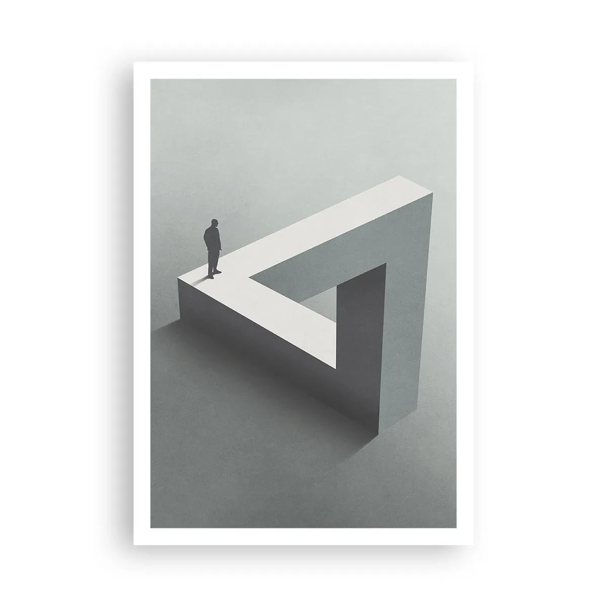 Affisch - Och ändå möjligt - 70x100 cm