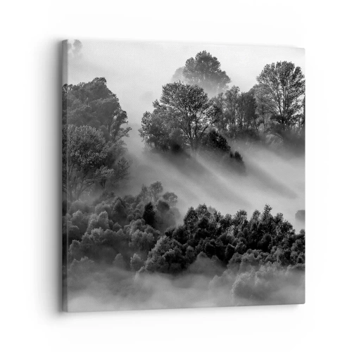 Canvastavla - Bild på duk - Stiger ur sömnen - 30x30 cm