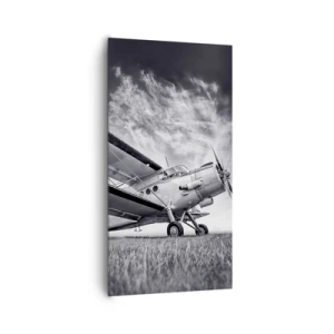 Canvastavla - Bild på duk - Bevingad vandrare - 65x120 cm