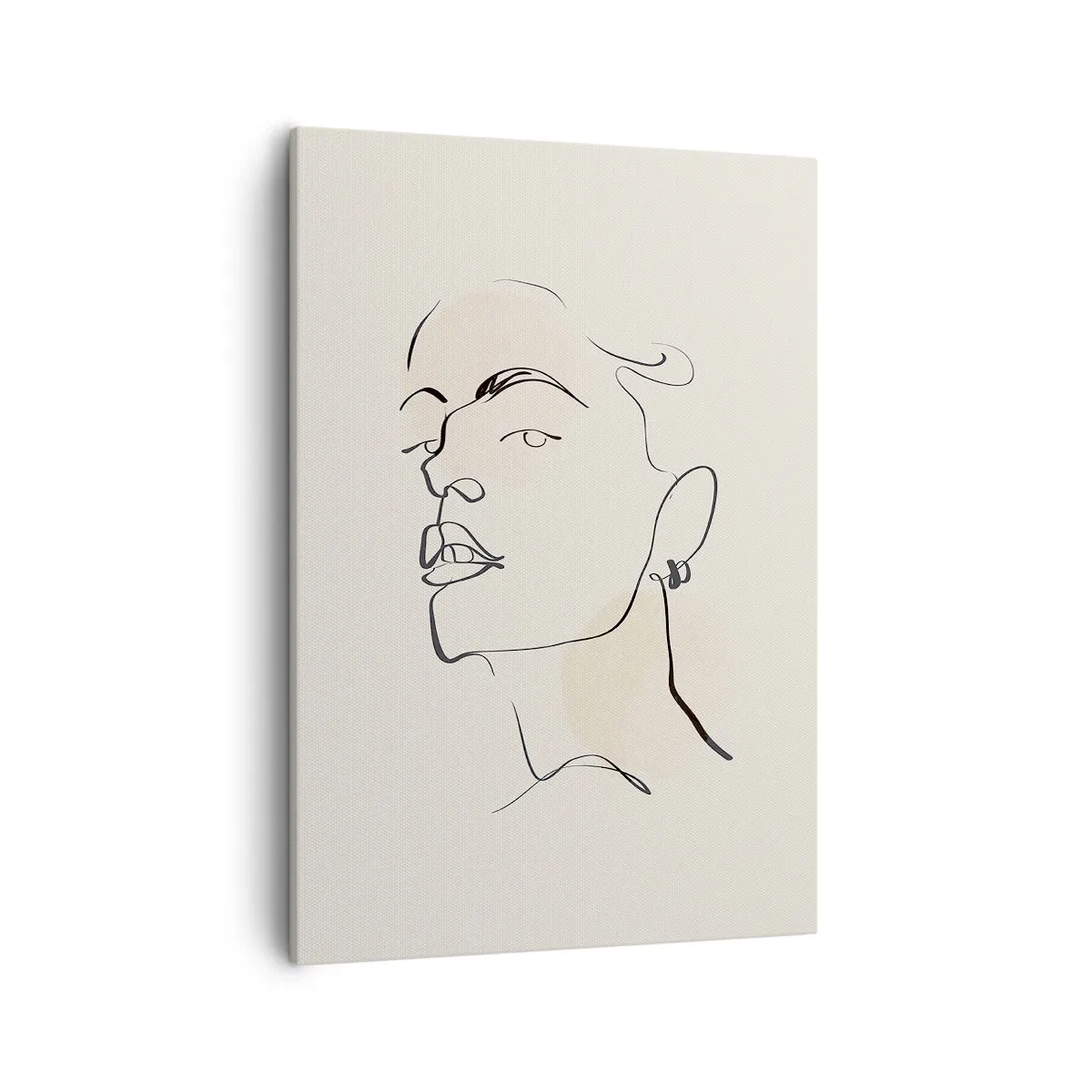 Canvastavla - Bild på duk - Stolt blick - 50x70 cm