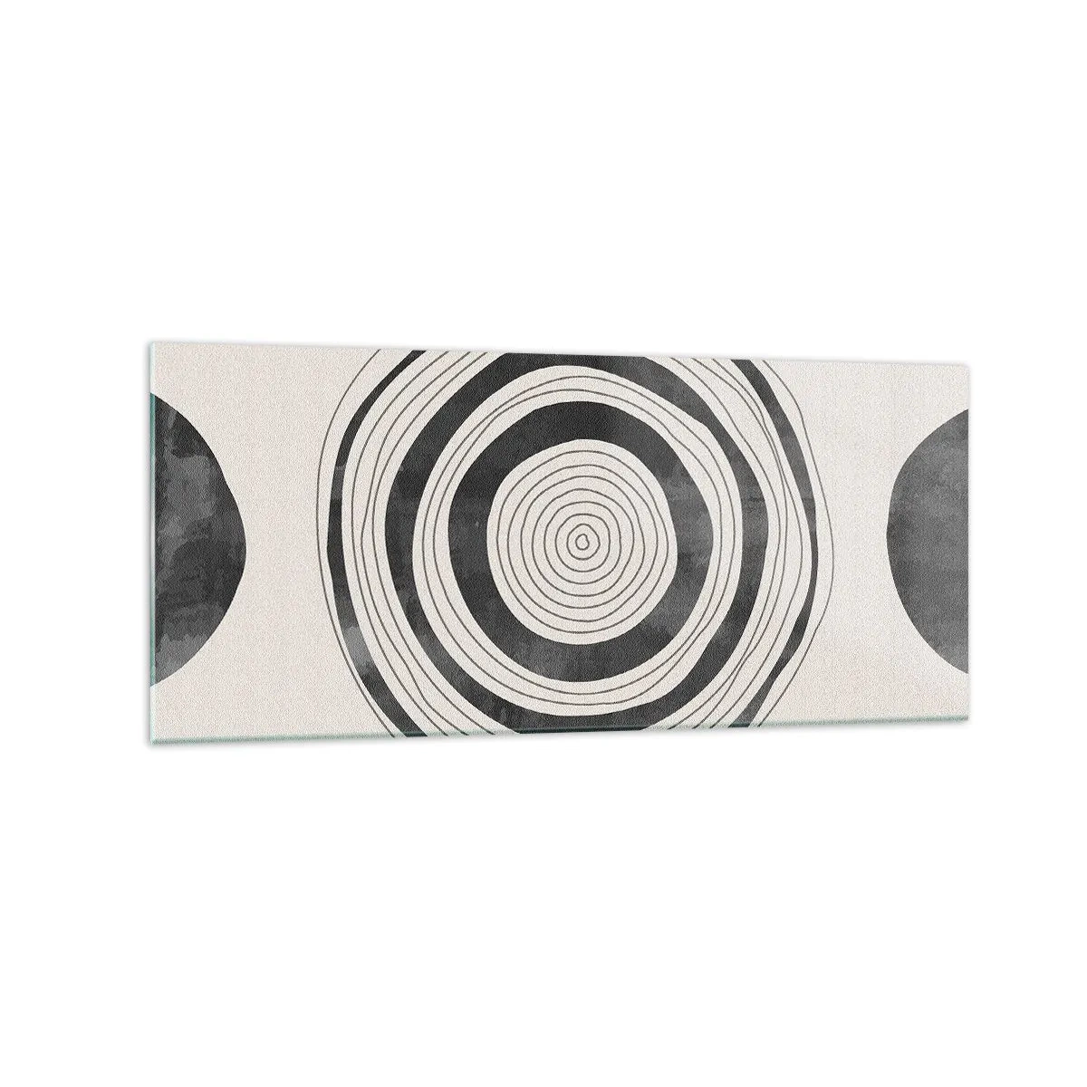 Glastavla - Bild på glas - De viktiga sakerna däremellan - 120x50 cm