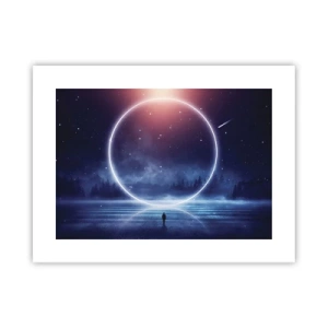 Affisch - De finns redan här... - 40x30 cm