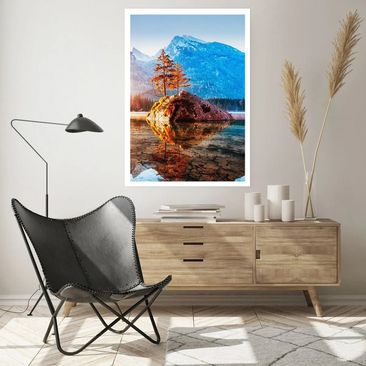 Affisch - Naturen i ett nytt ljus - 40x50 cm