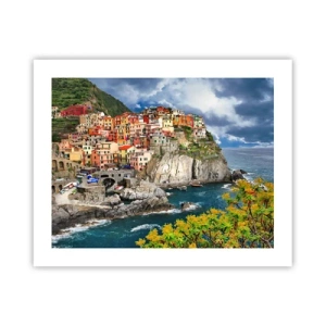 Affisch - I bergets famn - 50x40 cm