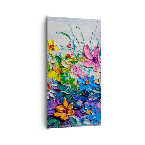 Canvastavla - Bild på duk - Icke stilleben - 65x120 cm