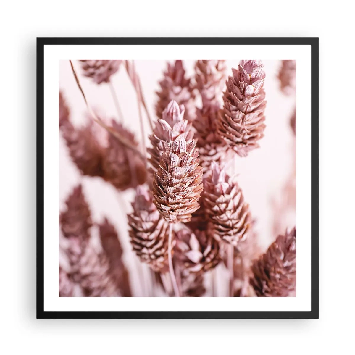 Affisch i svart ram - Skenet bedrar - 60x60 cm