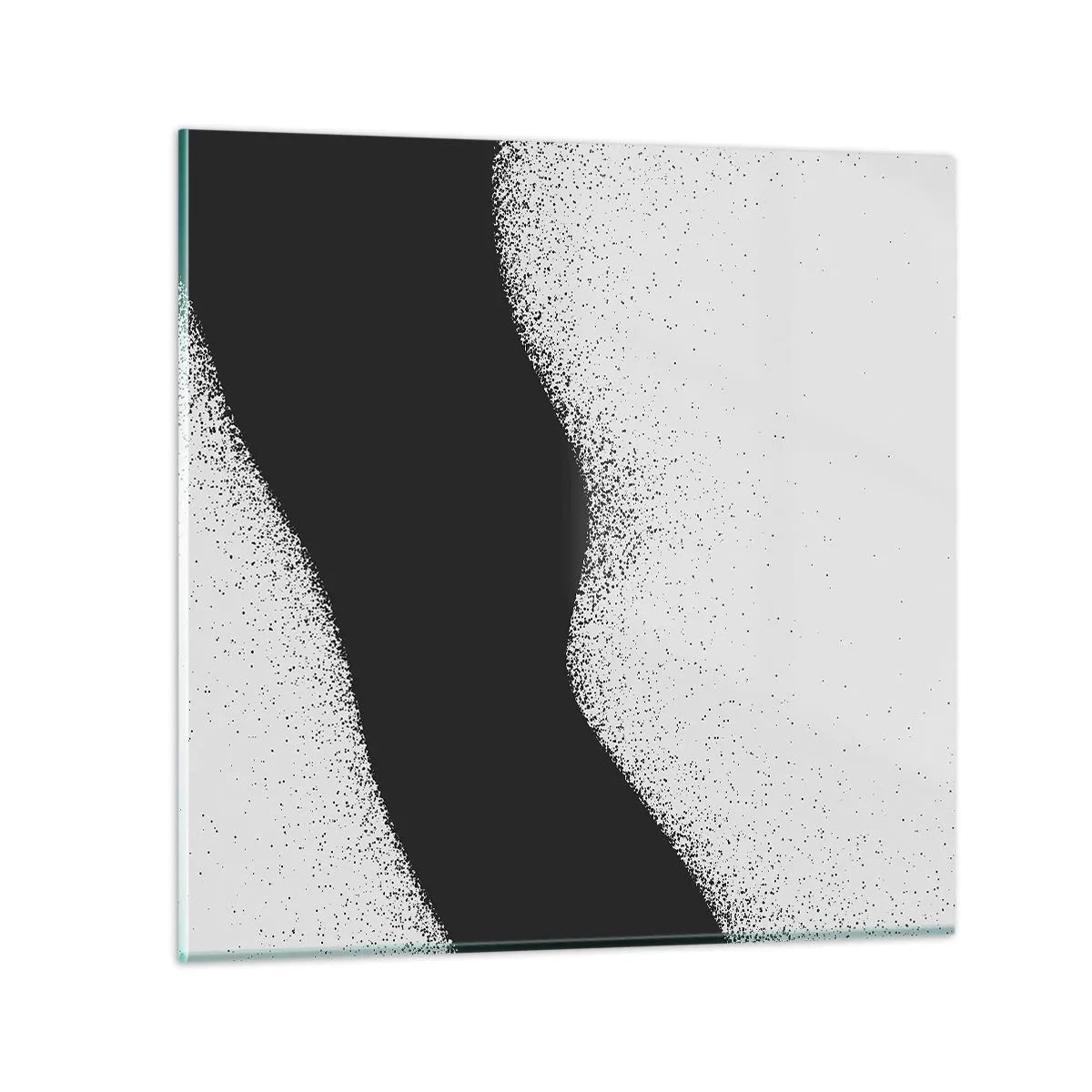 Glastavla - Bild på glas - Flytande balans - 30x30 cm