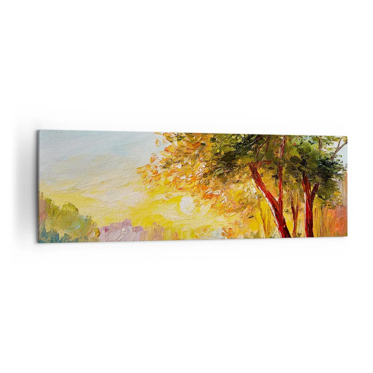 Canvastavla - Bild på duk - Et in Arcadia ego - 160x50 cm
