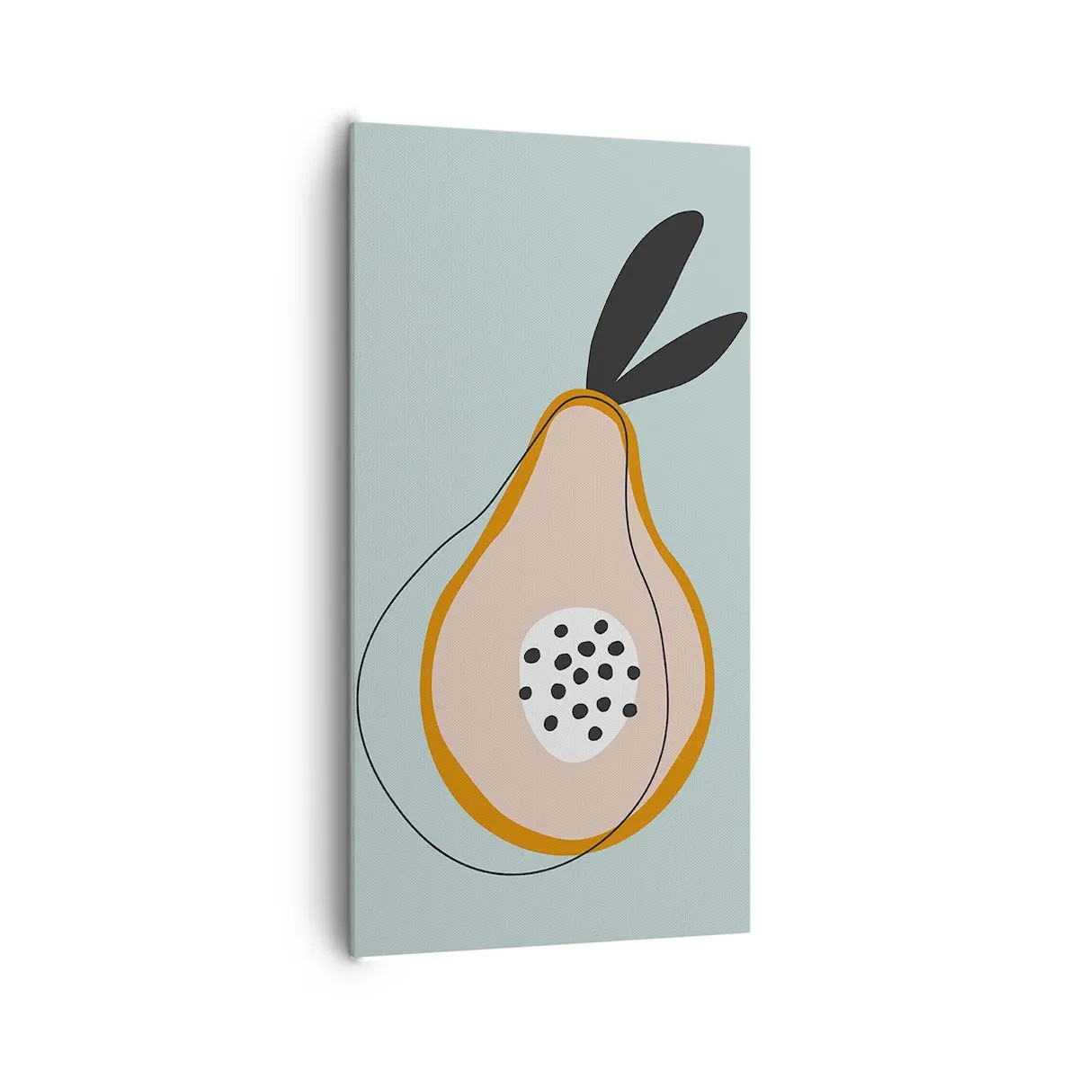 Canvastavla - Bild på duk - Att tränga in i sakens natur - 65x120 cm