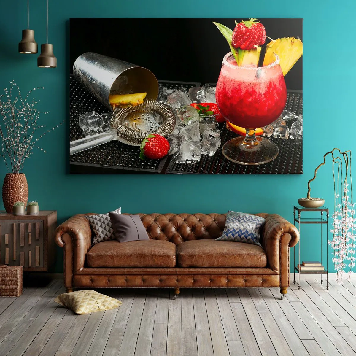 Canvastavla - Bild på duk - Trolla fram smaken - 120x80 cm
